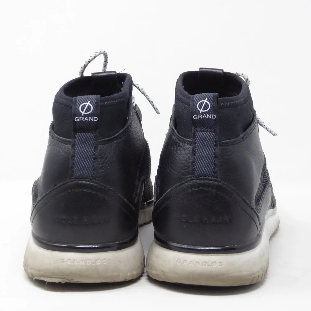 Cole Haan Mens GrandMotion Mid-Top Knit Sneakers Black C30660 Size 10.5M